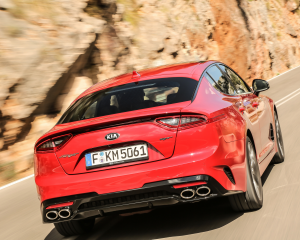 Kia Stinger Red Dynamic  (1)